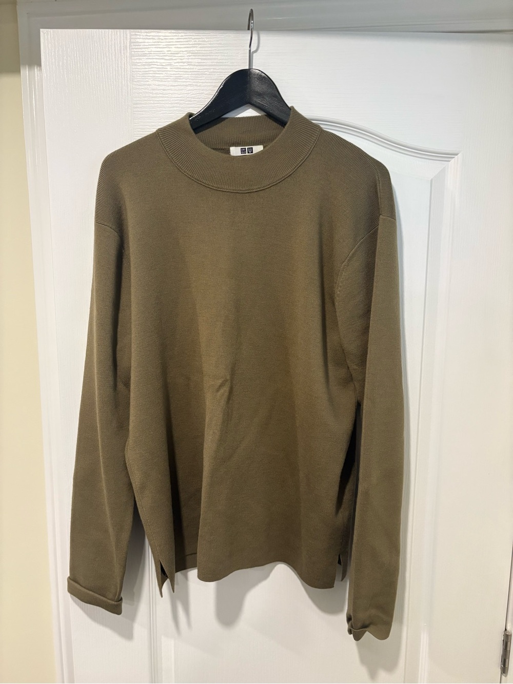 Uniqlo U Olive Knit Crewneck Sweater